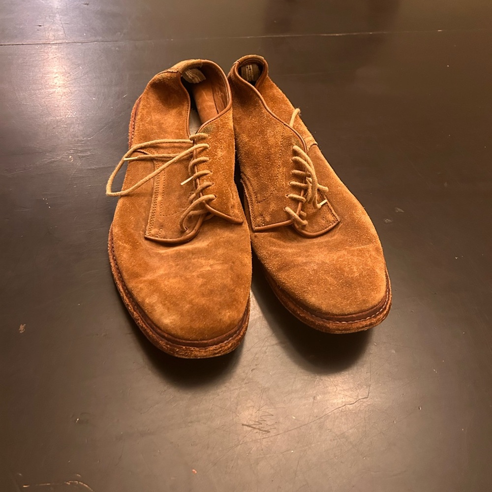 Officine Creative Unlined Suede Derby